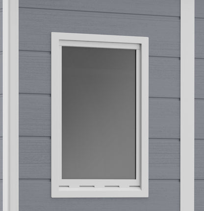 Keter Manor Pent 6x6 Garden Shed - Grey (1.8 x 1.8m)