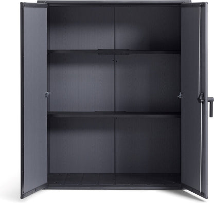 Keter Signature Vertical Shed - Stormgrey Look