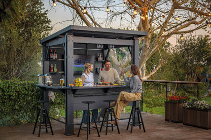 Keter Bar Gazebo - Grey