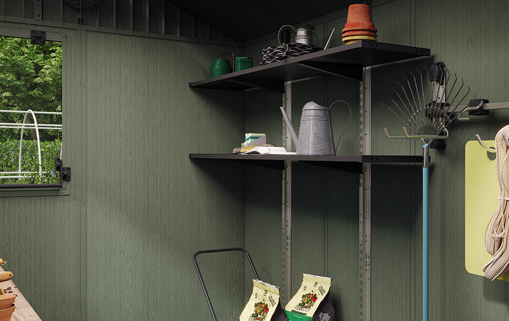 Keter Potting 6x8 Shed - Green (1.9 x 2.4m)