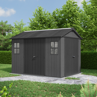 Keter Newton Plus Double Door Shed 7.5x11 (2.3 x 3.4m)