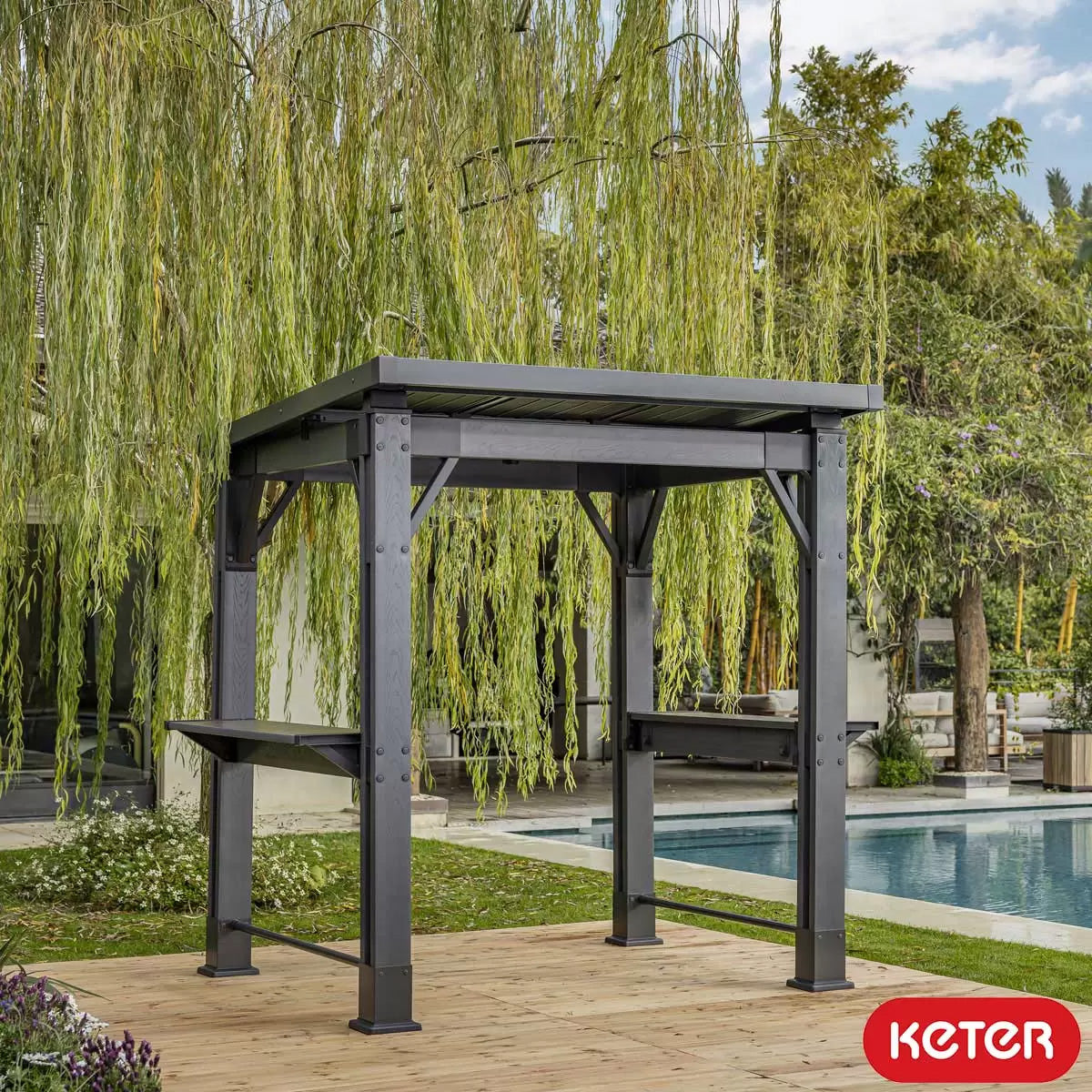 Keter Grill Gazebo - Grey