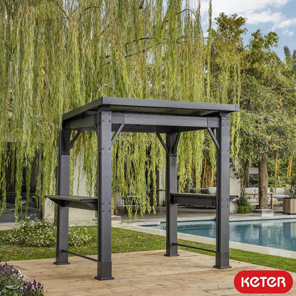 Keter Grill Gazebo - Grey