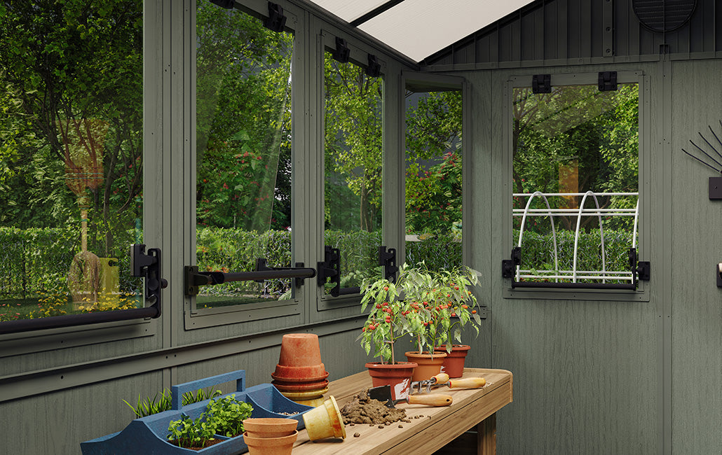 Keter Potting 6x8 Shed - Green (1.9 x 2.4m)