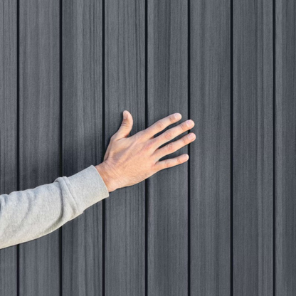 Keter Darwin 6x6 Garden Shed - Grey (1.9 x 1.8m)