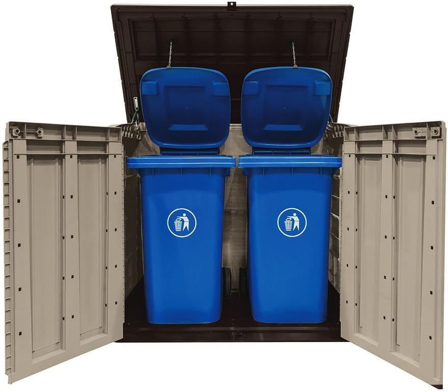 Store It Out Max Shed (Brown/Beige) 1200L