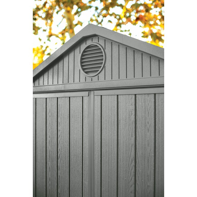 Keter Darwin 6x4 Garden Shed - Grey  (1.9 x 1.2m)