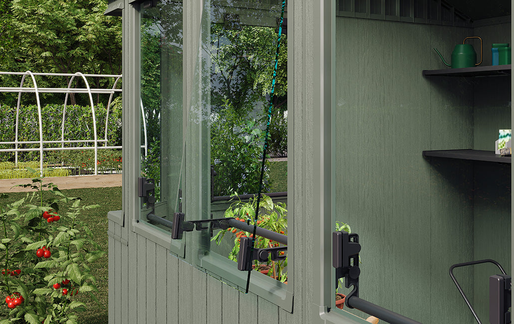 Keter Potting 6x8 Shed - Green (1.9 x 2.4m)