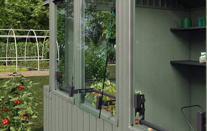 Keter Potting 6x8 Shed - Green (1.9 x 2.4m)