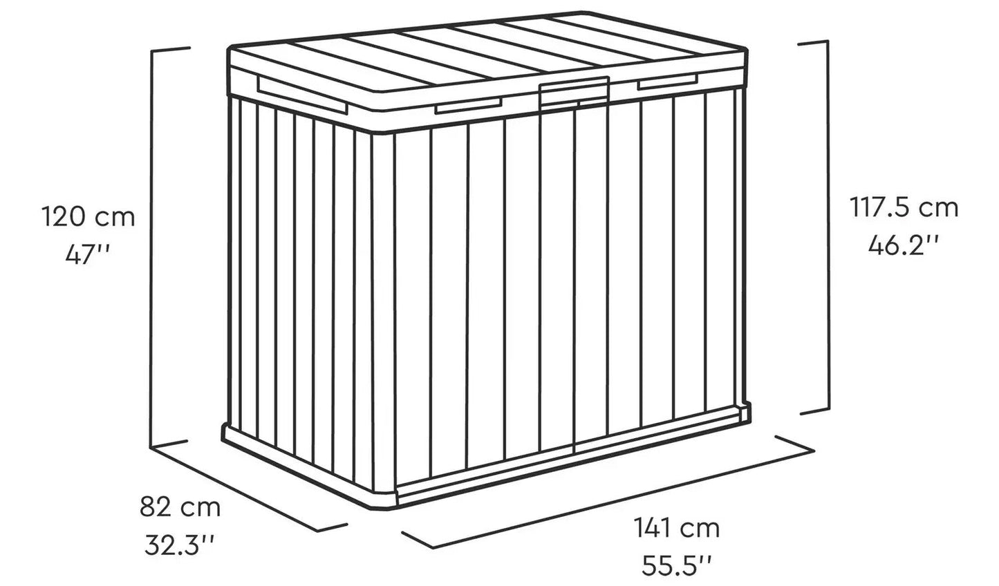 Keter Store It Out Darwin (Grey) 1150L
