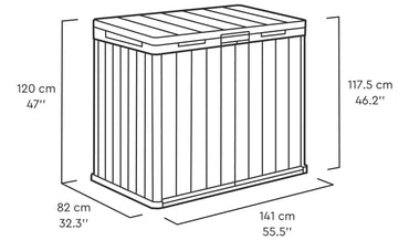 Keter Store It Out Darwin (Grey) 1150L