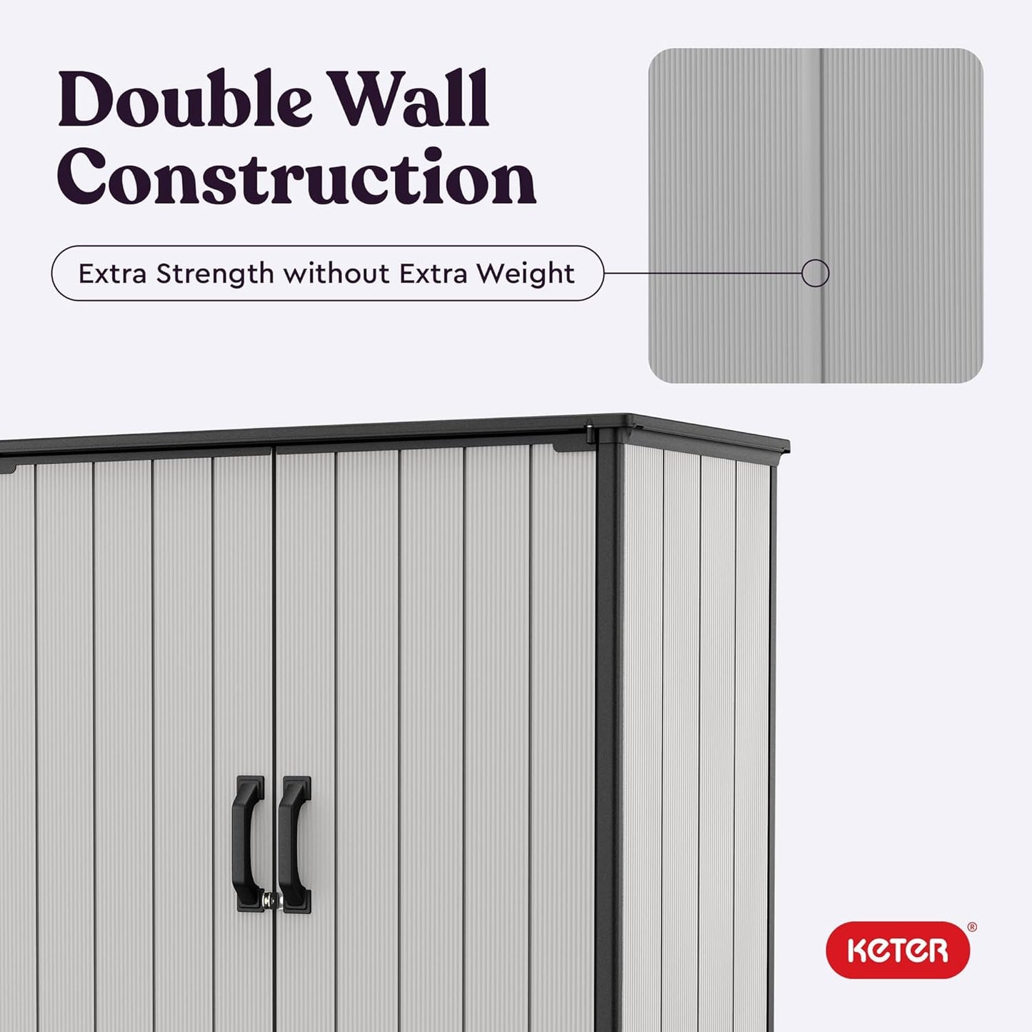 Keter Premier Tall Shed