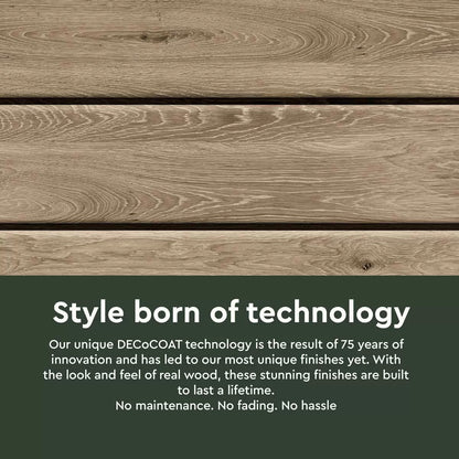 Keter Signature Vertical Shed - Walnut Look