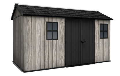 Keter Apex Shed 7.5x15 - Stormgrey Look (2.3 x 4.6m)