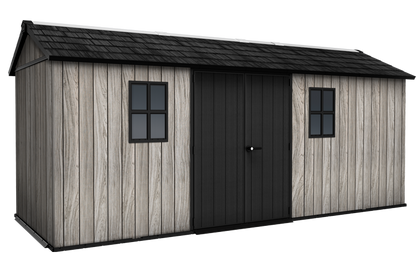 Keter Apex Shed 7.5x17 - Stormgrey Look (2.3 x 5.2m)