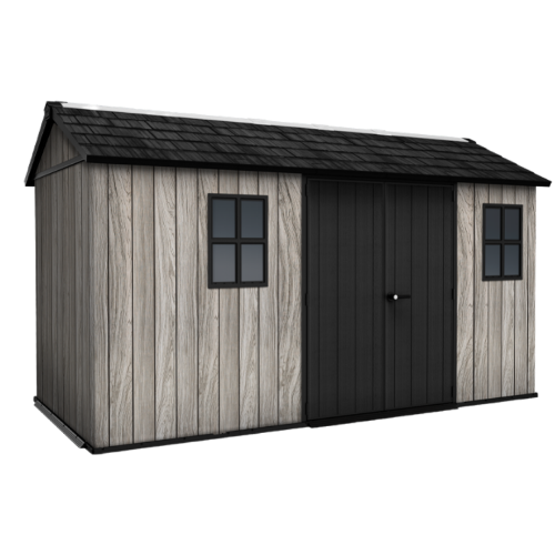 Keter Apex Shed 7.5x13 - Stormgrey Look (2.3 x 4.0m)