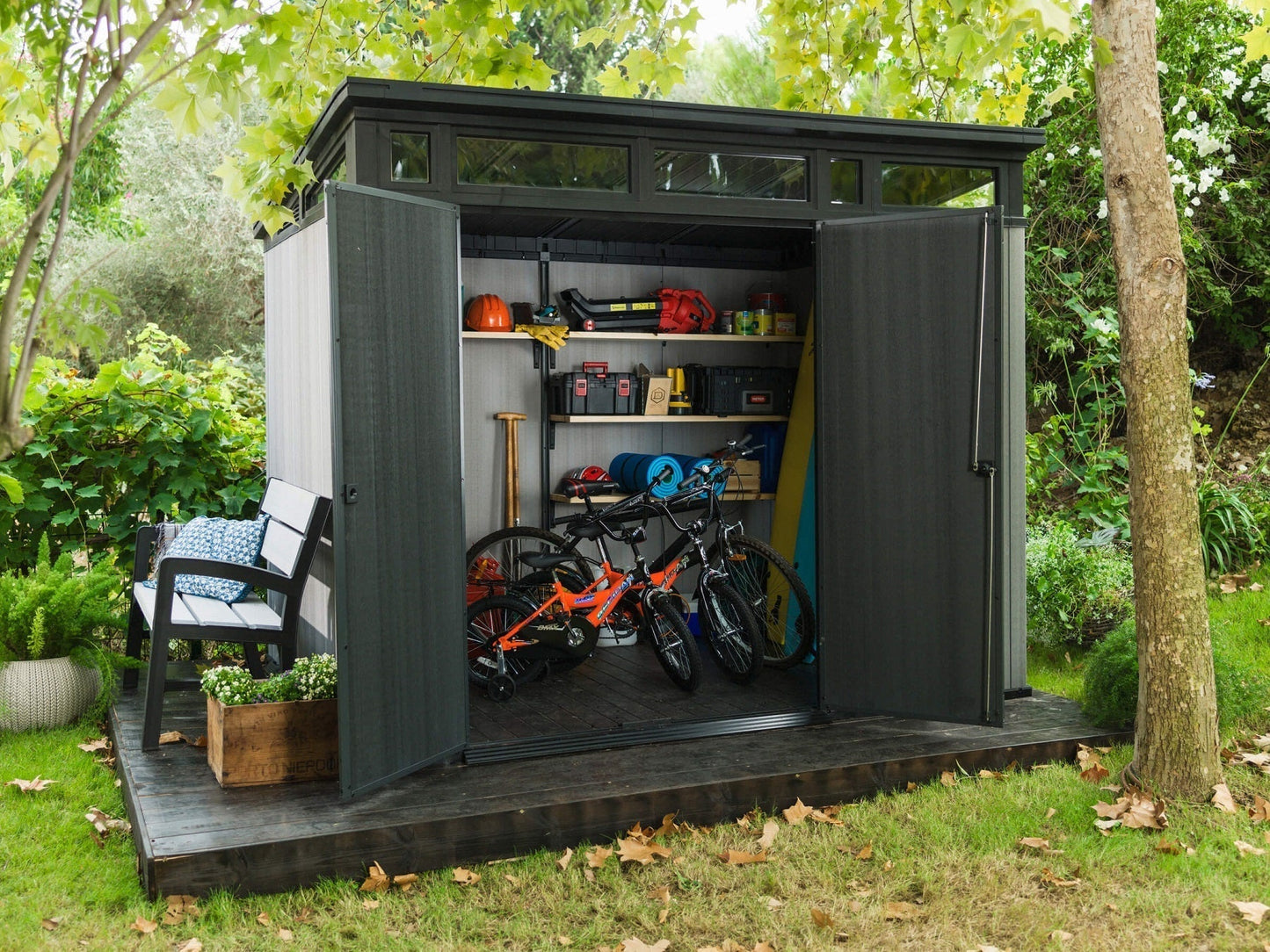 Keter Artisan 9 x 7 Garden Shed (2.8 x 2.2m) - CLEARANCE