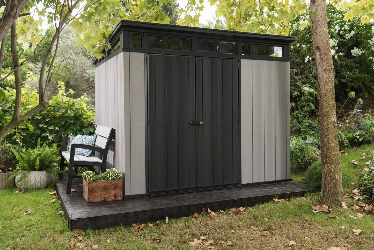 Keter Artisan 9 x 7 Garden Shed (2.8 x 2.2m) - CLEARANCE