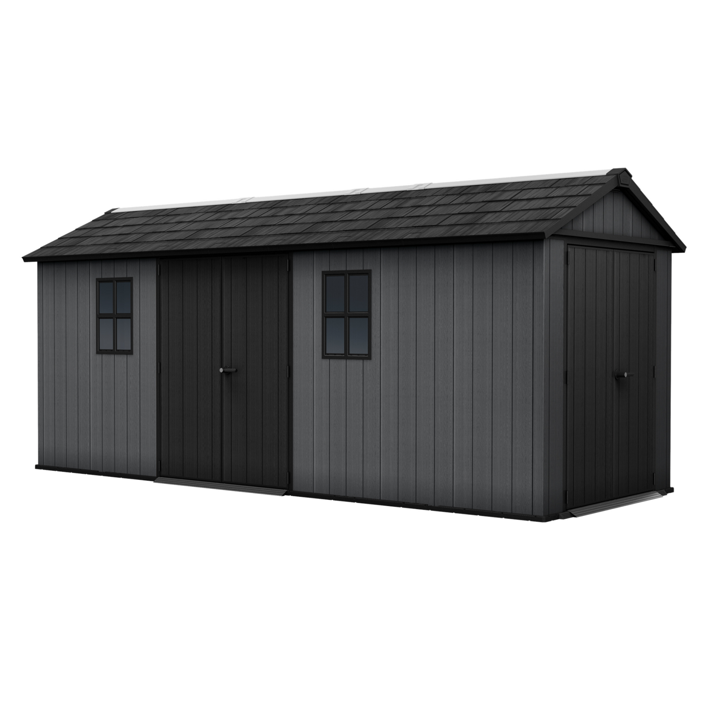 Keter Newton Plus Double Door Shed 7.5x17 (2.3 x 5.2m)
