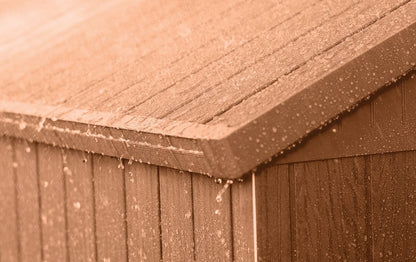 Keter Darwin 6x6 Garden Shed - Brown (1.9 x 1.8m)