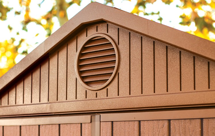 Keter Darwin 6x6 Garden Shed - Brown (1.9 x 1.8m)