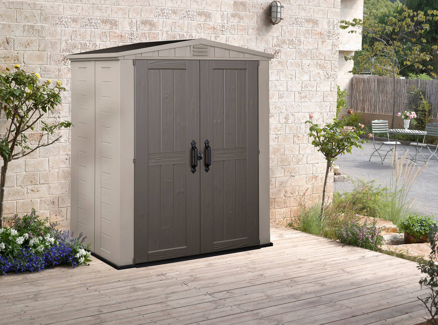 Keter Factor 6 x 3 Garden Shed (1.8 x 1.1m)