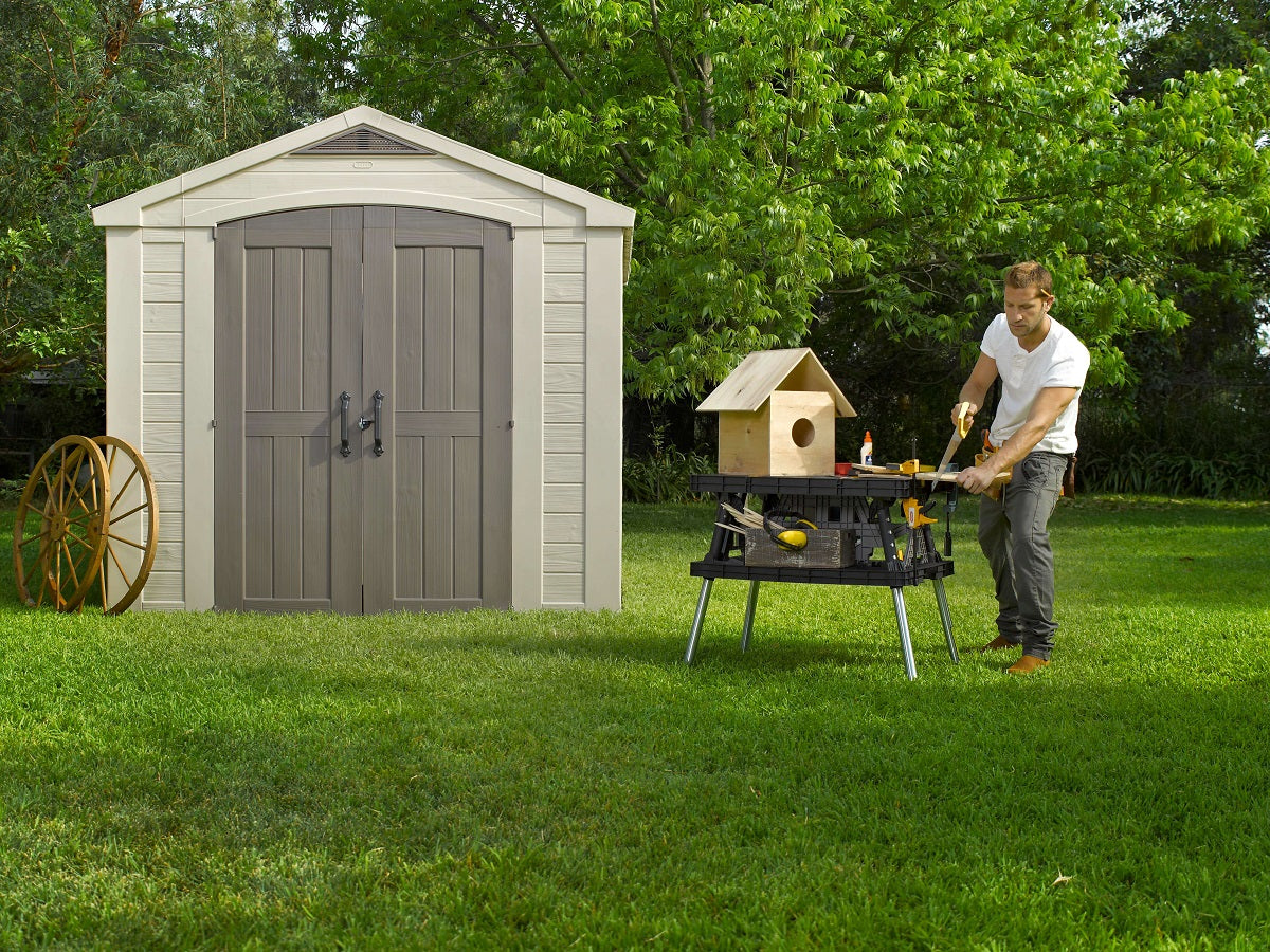 Keter Factor 8 x 8 Garden Shed (2.6 x 2.6m)