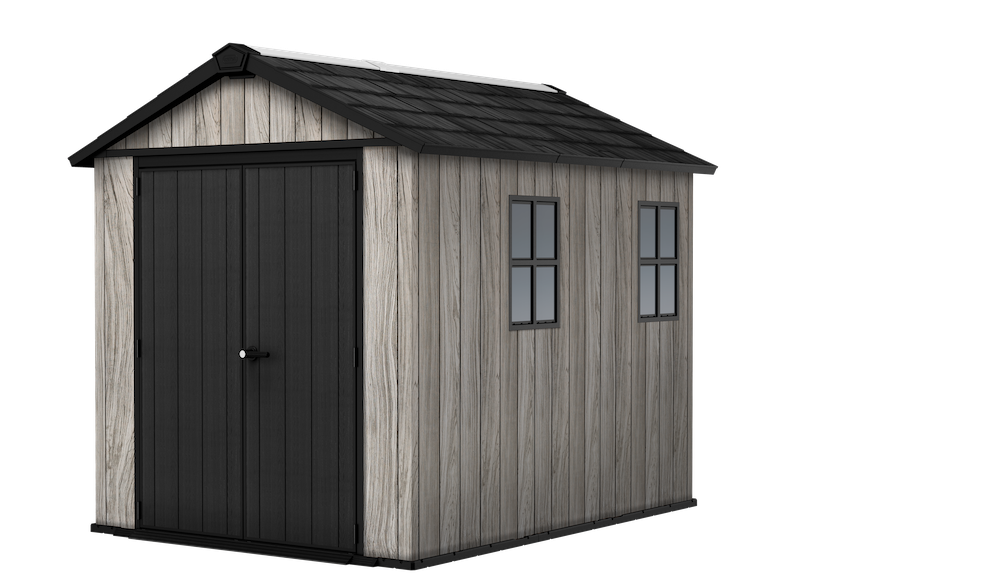 Keter Apex Shed 7.5x9 - Stormgrey Look (2.3 x 2.9m)