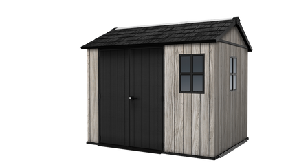 Keter Apex Shed 7.5x9 - Stormgrey Look (2.3 x 2.9m)