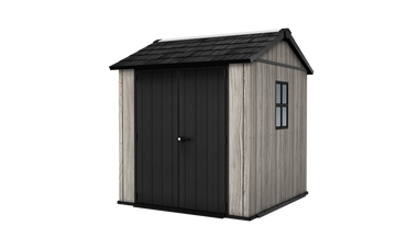 Keter Apex Shed 7.5x7 -Stormgrey Look (2.3 x 2.2m)