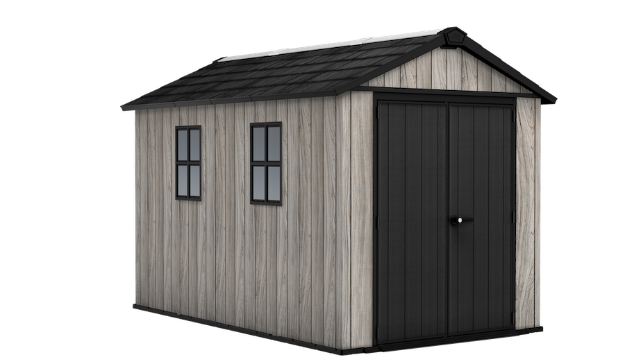 Keter Apex Shed 7.5x11 - Stormgrey Look (2.3 x 3.5m)
