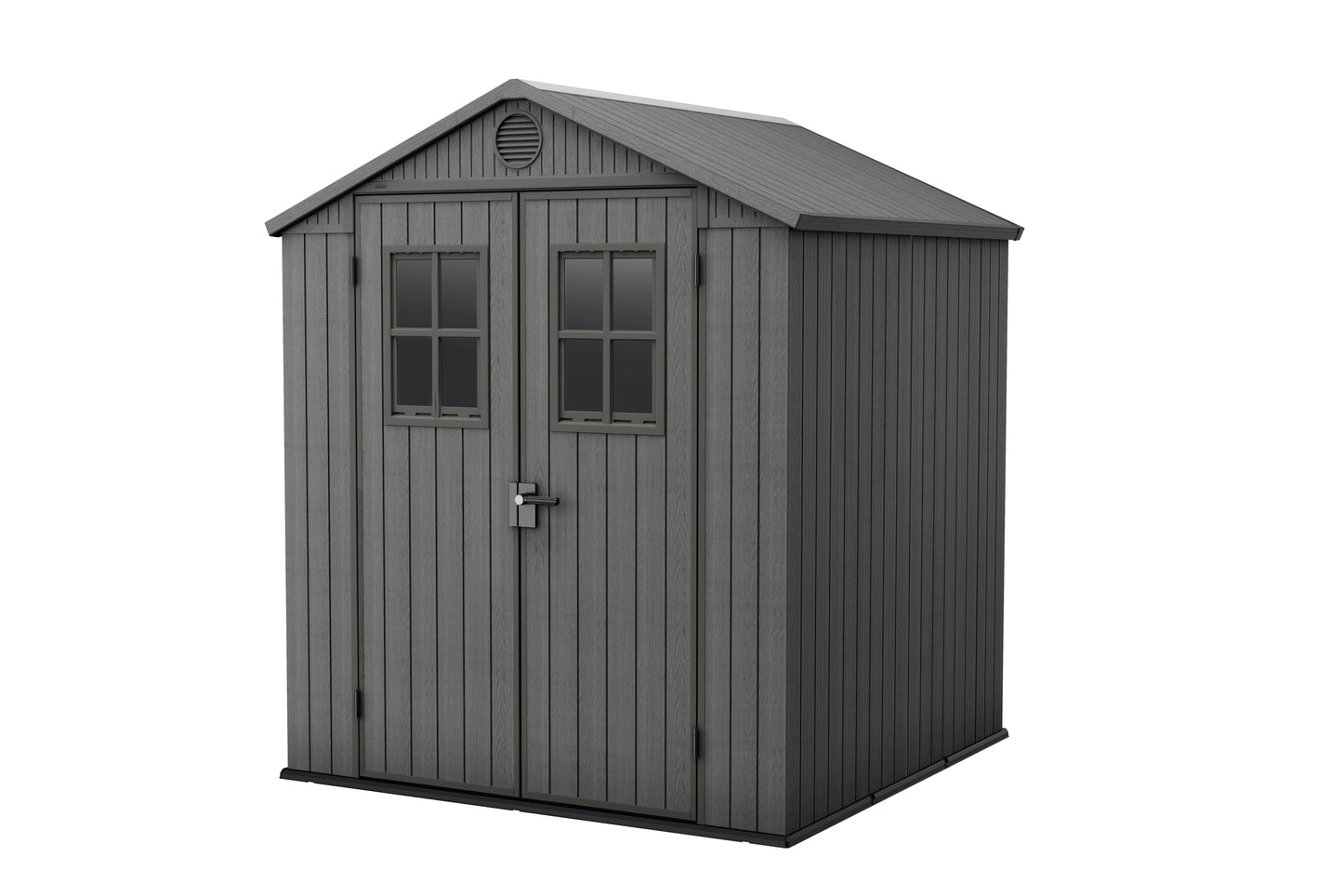 Keter Darwin 6x6 Garden Shed - Grey (1.9 x 1.8m)