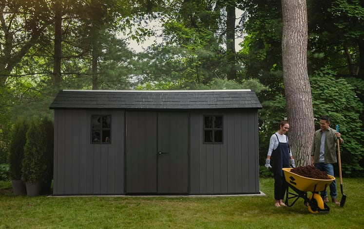 Keter Newton Plus Shed 7.5x15 (2.3 x 4.7m)