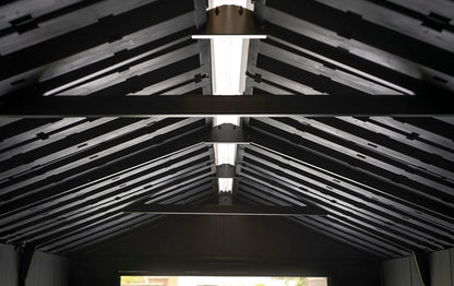 Keter Apex Shed 7.5x9 - Stormgrey Look (2.3 x 2.9m)