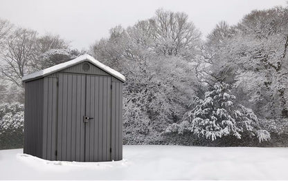 Keter Darwin 6x4 Garden Shed - Grey  (1.9 x 1.2m)