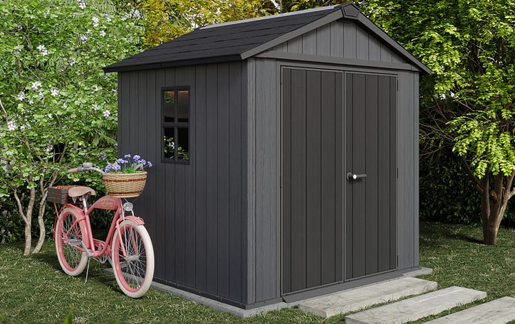 Keter Newton Plus Shed 7.5x7 (2.3 x 2.2m)