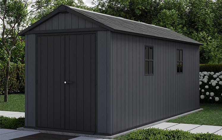 Keter Newton Plus Shed 7.5x17 (2.3 x 5.4m)