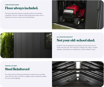 Keter Newton Plus Shed 7.5x13 (2.3 x 4.1m)