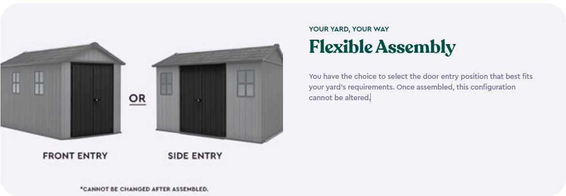 Keter Newton Plus Shed 7.5x11 (2.3 x 3.5m)