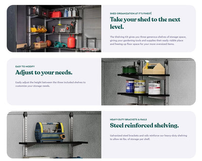 Keter Storage Shed Shelf Kit