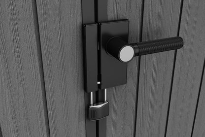 Keter Darwin 6x4 Garden Shed - Grey  (1.9 x 1.2m)