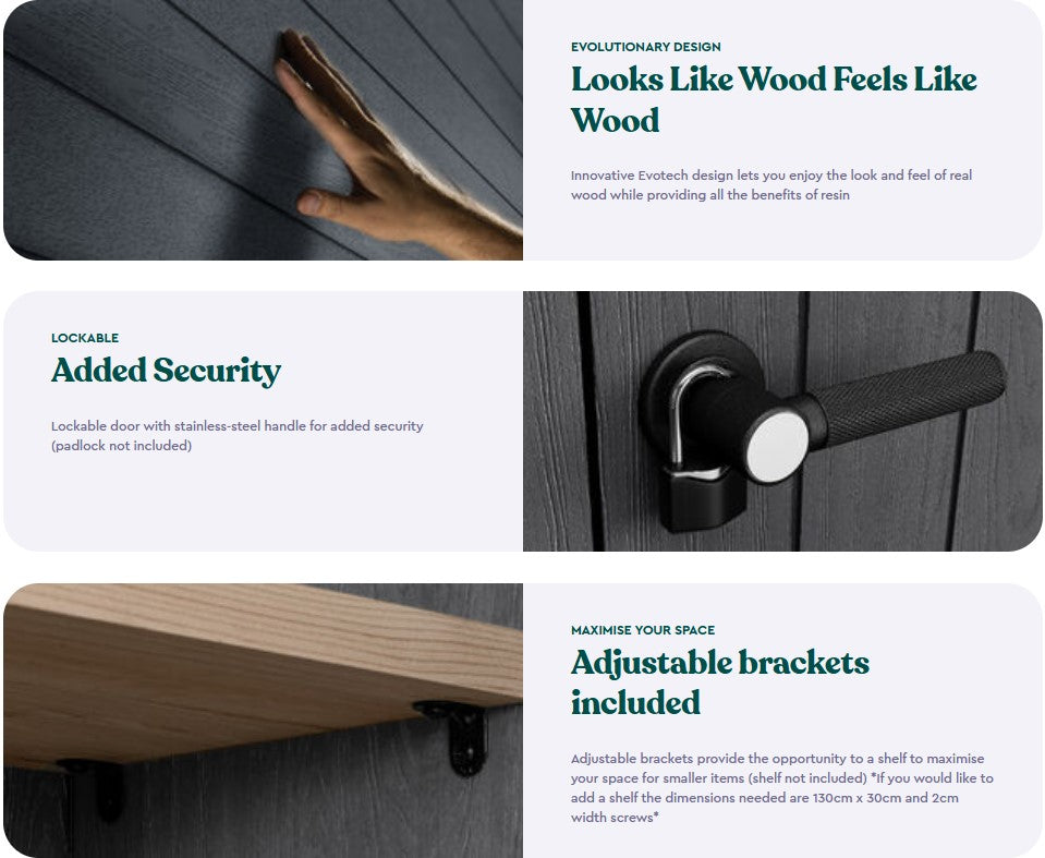 Keter Cortina Bella Shed 1000L