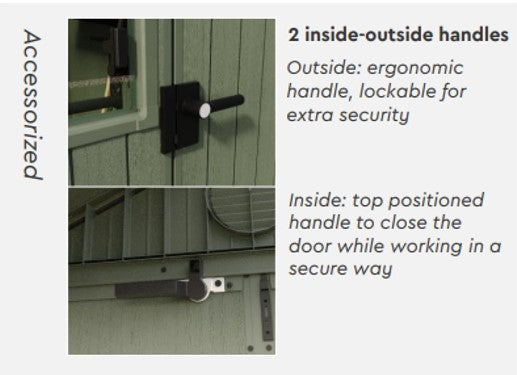 Keter Potting 6x8 Shed - Green (1.9 x 2.4m)