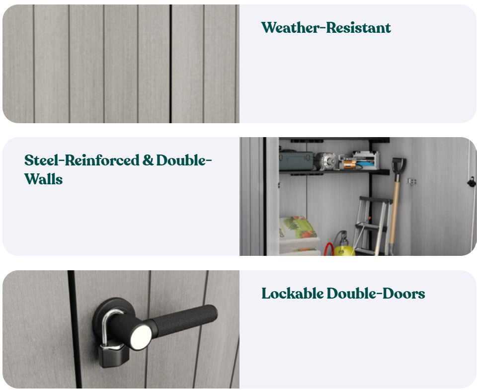 Keter High Store Plus Shed