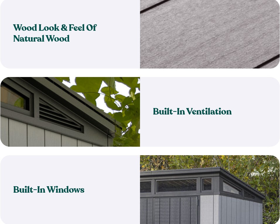 Keter Artisan 7 x 7 Garden Shed (2.1 x 2.2m)