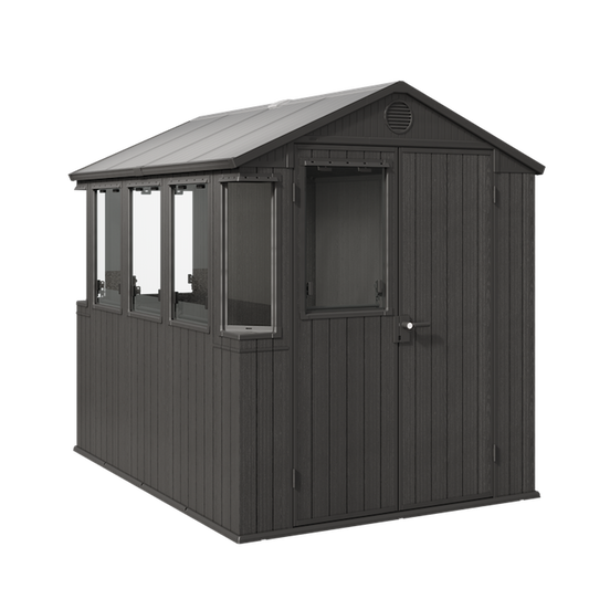 Keter Potting 6x8 Shed - Dark Grey (1.9 x  2.4m)