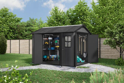 Keter Newton Plus Double Door Shed 7.5x11 (2.3 x 3.4m)