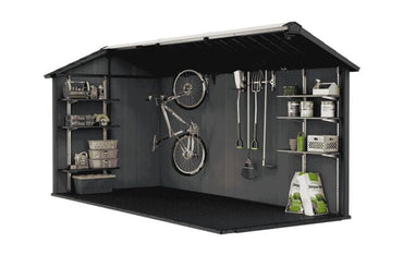 Keter Newton Plus Double Door Shed 7.5x15 (2.3 x 4.6m)