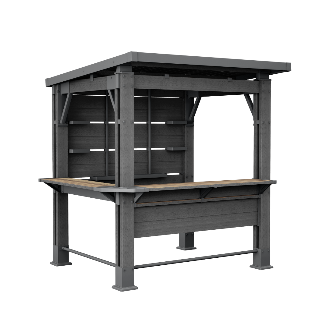 Keter Bar Gazebo - Grey