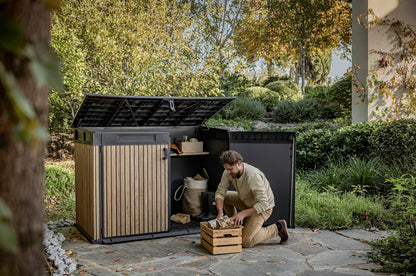 Keter Signature Horizontal Shed - Venetian Brown 2020L